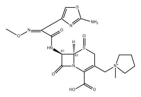 Cefepime Impurity 3 化学構造式