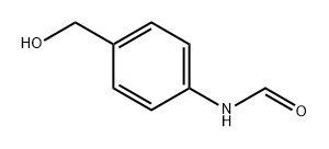 N-[4-(hydroxymethyl)phenyl]formamide 结构式