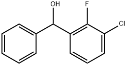 (3-chloro-2-fluorophenyl)(phenyl)methanol Structure