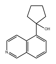 1-(isoquinolin-5-yl)cyclopentanol,1339557-55-9,结构式