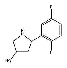 5-(2,5-difluorophenyl)pyrrolidin-3-ol,1339594-69-2,结构式