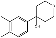 4-(3,4-dimethylphenyl)tetrahydro-2H-pyran-4-ol Structure