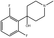 4-(2,6-difluorophenyl)-1-methylpiperidin-4-ol Structure