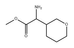 2-氨基-2-(四氢-2H-吡喃-3-基)乙酸甲酯,1340400-83-0,结构式