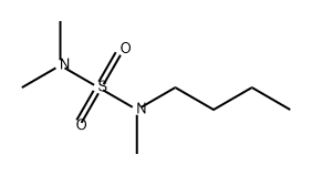 N-butyl-N,N',N'-trimethylsulfamide Structure