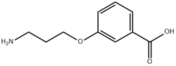 3-(3-Aminopropoxy)benzoic acid Structure