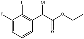 Ethyl 2,3-difluoro-α-hydroxybenzeneacetate Structure