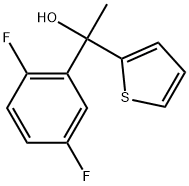 1-(2,5-difluorophenyl)-1-(thiophen-2-yl)ethanol|