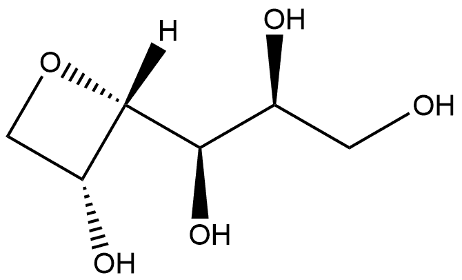 Galactitol, 1,3-anhydro- Structure