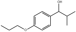 2-methyl-1-(4-propoxyphenyl)propan-1-ol Structure
