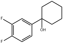1-(3,4-difluorophenyl)cyclohexanol Structure