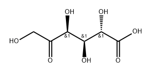 D-lyxo-5-Hexulosonic acid Struktur