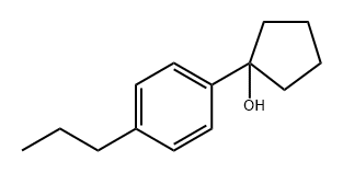 1-(4-propylphenyl)cyclopentanol|