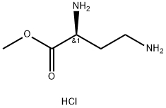 (S)-2,4-二氨基丁酸甲酯二盐酸盐,134275-07-3,结构式