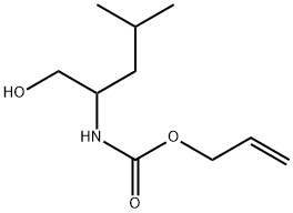 N-Allyloxycarbonyl-DL-leucinol Structure