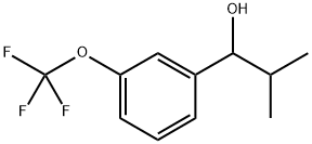 2-methyl-1-(3-(trifluoromethoxy)phenyl)propan-1-ol Structure