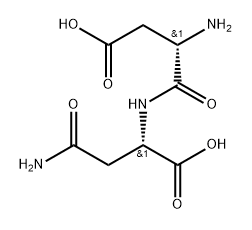 L-Asparagine, L-α-aspartyl- Structure