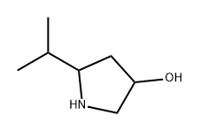 5-(propan-2-yl)pyrrolidin-3-ol Structure