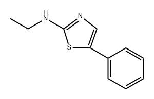 N-ethyl-5-phenylthiazol-2-amine Structure