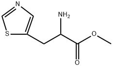 5-Thiazolepropanoic acid, α-amino-, methyl ester Struktur