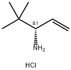 (S)-4,4-dimethylpent-1-en-3-amine HCl Struktur