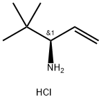 (R)-4,4-dimethylpent-1-en-3-amine HCl 结构式