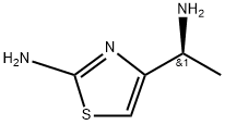 (S)-4-(1-Aminoethyl)thiazol-2-amine Struktur