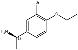 (R)-1-(3-bromo-4-ethoxyphenyl)ethanamine 结构式