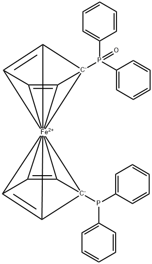 1,1'-BIS(PHENYLPOSPHINO)FERROCENE MONOO& Structure