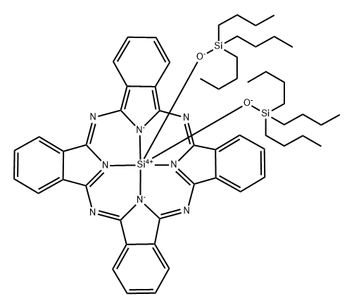 Silicon, [29H,31H-phthalocyaninato(2-)-κN29,κN30,κN31,κN32]bis(1,1,1-tributylsilanolato)-, (OC-6-12)-