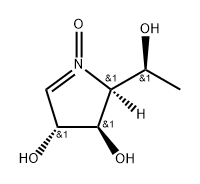 2H-Pyrrole-3,4-diol, 3,4-dihydro-2-(1-hydroxyethyl)-, 1-oxide, [2S-|