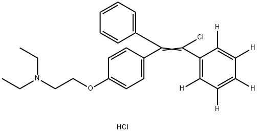 Clomiphene-d5 HCl|酸氯米芬杂质