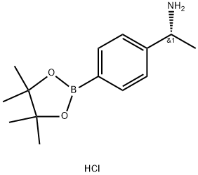 1346819-06-4 (R)-1-(4-(4,4,5,5-四甲基-1,3,22-二氧硼杂环戊烷-2-基)苯基)乙-1-胺盐酸盐