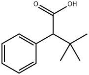 Benzeneacetic acid, α-(1,1-dimethylethyl)- 化学構造式