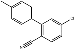 5-Chloro-4'-methyl[1,1'-biphenyl]-2-carbonitrile,135070-71-2,结构式