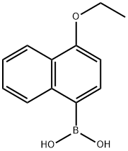 (4-Ethoxynaphthalen-1-yl)boronic acid Struktur