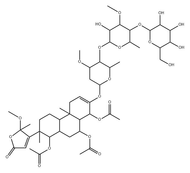 tylophoroside 结构式