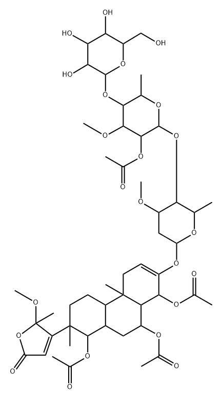acetyltylophoroside Struktur