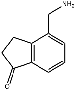 4-(aminomethyl)-2,3-dihydroinden-1-one Structure