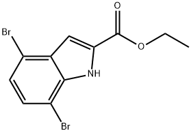 ethyl 4,7-dibromo-1H-indole-2-carboxylate|