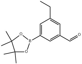 3-Ethyl-5-(4,4,5,5-tetramethyl-1,3,2-dioxaborolan-2-yl)benzaldehyde|3-ETHYL-5-(4,4,5,5-TETRAMETHYL-1,3,2-DIOXABOROLAN-2-YL)BE