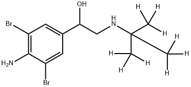 溴布特罗-D9,1353940-55-2,结构式