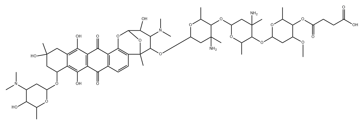 avidinorubicin Struktur