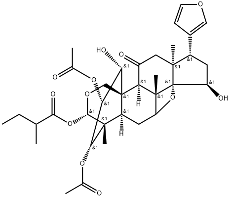 Meliatoosenin I Structure