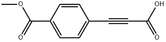 3-(4-(甲氧羰基)苯基)丙炔酸,1357155-90-8,结构式