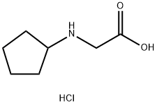 2-(cyclopentylamino)acetic acid hydrochloride(WX191405) Structure