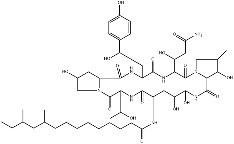 Pneumocandin A1 Structure