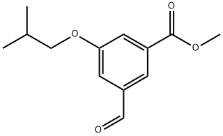 methyl 3-formyl-5-methyl-2-propoxybenzoate Structure