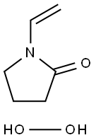 PVP-过氧化氢, 135927-36-5, 结构式