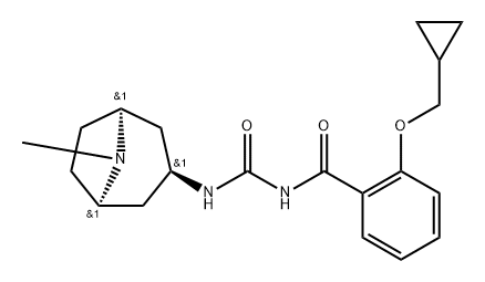 WAY-100289 化学構造式